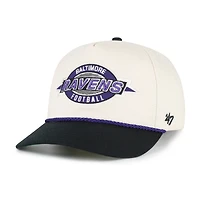 Youth '47  Natural Baltimore Ravens Freemont Hitch Adjustable Hat
