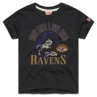 T-shirt noir hommage aux jeunes Baltimore Ravens Star Wars x NFL Tri-Blend