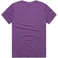 Youth Homage Purple Baltimore Ravens Love Sign x ASL 2.0 Tri-Blend T-Shirt