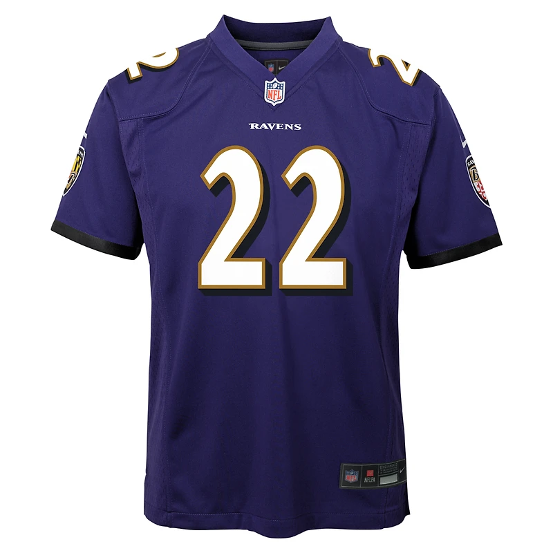 Youth Nike Derrick Henry Purple Baltimore Ravens Game Jersey