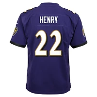 Youth Nike Derrick Henry Purple Baltimore Ravens Game Jersey
