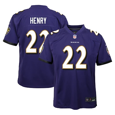 Youth Nike Derrick Henry Purple Baltimore Ravens Game Jersey