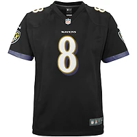 Youth Nike Lamar Jackson Baltimore Ravens Game Jersey