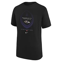 Youth Nike  Purple Baltimore Ravens Icon Legend Dri-FIT T-Shirt