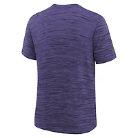 Youth Nike  Purple Baltimore Ravens Sideline Velocity Dri-FIT T-Shirt
