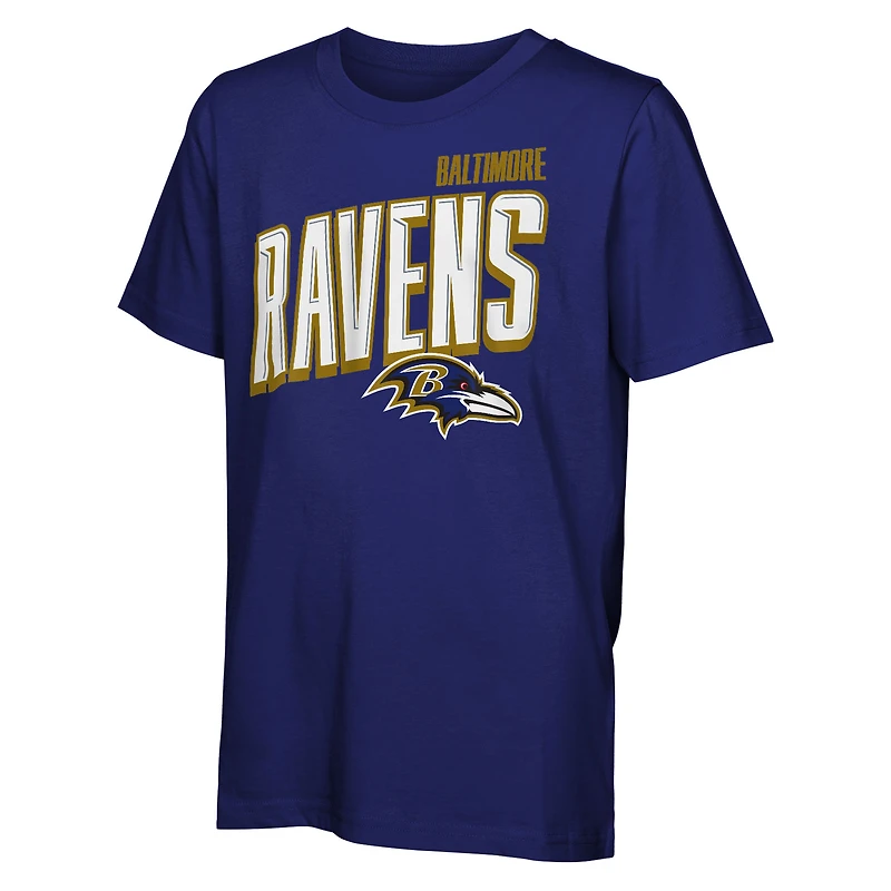Youth Outerstuff Baltimore Ravens The Mix Combo T-Shirt Set