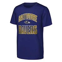 Youth Outerstuff  Purple Baltimore Ravens Never Quit 2-Pack T-Shirt Set