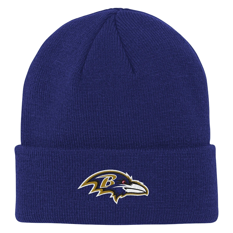 Bonnet à revers dégradé violet Baltimore Ravens pour enfant