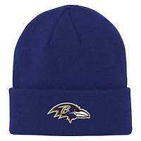 Bonnet à revers dégradé violet Baltimore Ravens pour enfant