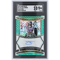 V106832 RAV Zay Flowers Baltimore Ravens Autographié 2024 Panini Select Green Prizm Signatures #SP-ZFS #5/5 SGC Authentifié 9/10 Carte 4 Zay Flowers AUT PAA CARTES À COLLECTIONNER 45853 AUTTRC CA01F08230 #20