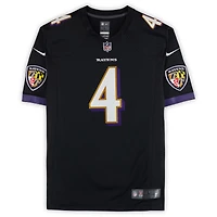 Zay Flowers Baltimore Ravens Autographed Black Nike Limited Jersey  