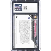 Carte de recrue n° 3 de Dro Fernández (Barcelone, Topps Now 2025) : Premier but du FC Barcelone pour des débuts étincelants. Authentifiée CGC 9.5.