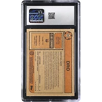Dro Fernández Barcelona 2026 Topps Living Set UEFA CC #849 CGC Authenticated 10 Rookie Card