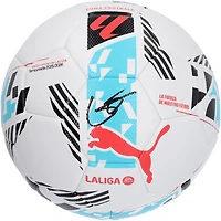 Gavi Barcelona Autographed 2024-25 La Liga Puma Soccer Ball  