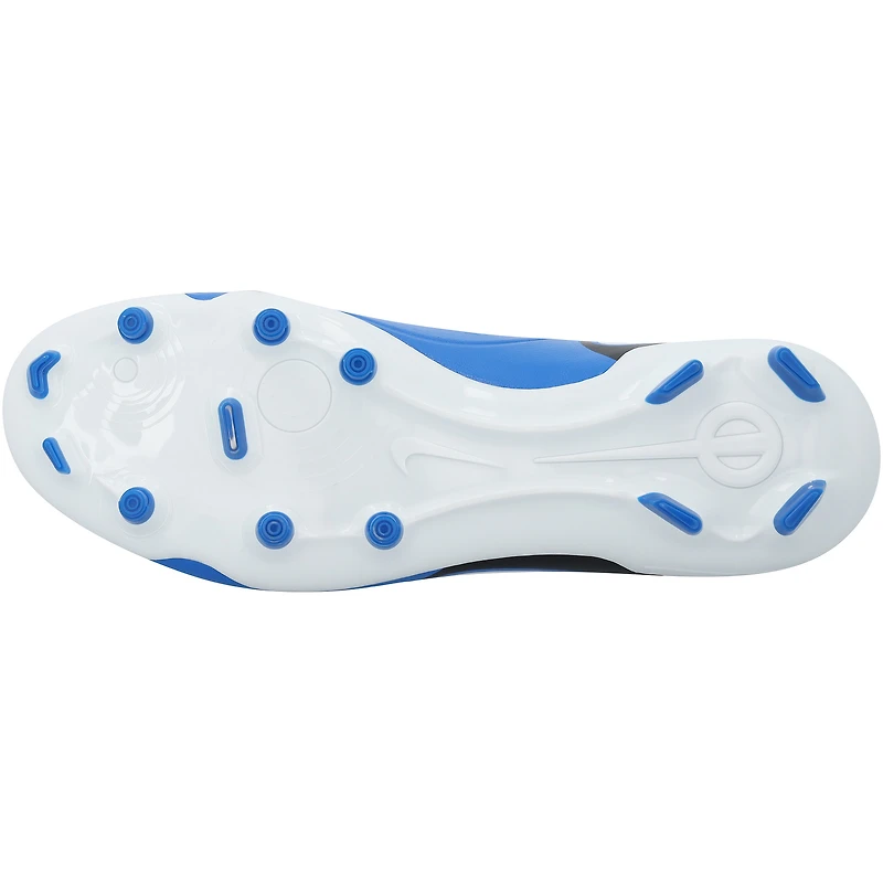 Crampons de football Nike bleus autographiés par Gavi Barcelone