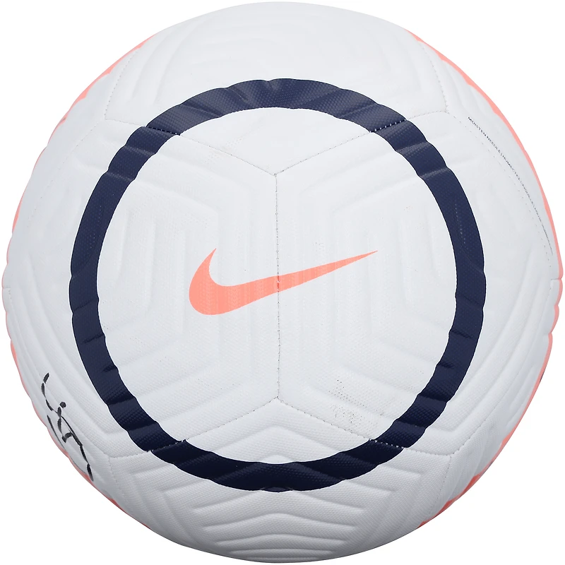 Gavi Barcelona Autographed White Soccer Ball