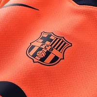 Ensemble de troisième tenue stade Nike Orange Barcelone 2025/26 pour bébé