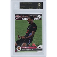 Lamine Yamal Barcelone 2024 Topps maintenant premier but en UEFA Champions League 19.09.24 Black Label #17 BGS Carte authentifiée 10 - Sous-grades 10,10,10,10