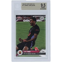Lamine Yamal Barcelone 2024 Topps maintenant premier but en UEFA Champions League 19.09.24 #17 BGS Carte authentifiée 9.5