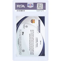Lionel Messi Barcelone 2023-24 Topps Chrome UCC Starball Debut #SD-10 PSA Authentifié GEM MT 10 Carte