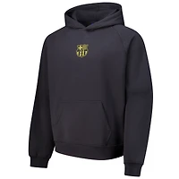Sweat à capuche surdimensionné Barcelona Dream pour homme en charbon