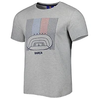 T-shirt Barcelona Legacy gris chiné pour homme