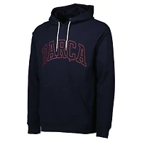 Sweat À Capuche Barcelona Leisure Homme Bleu Marine