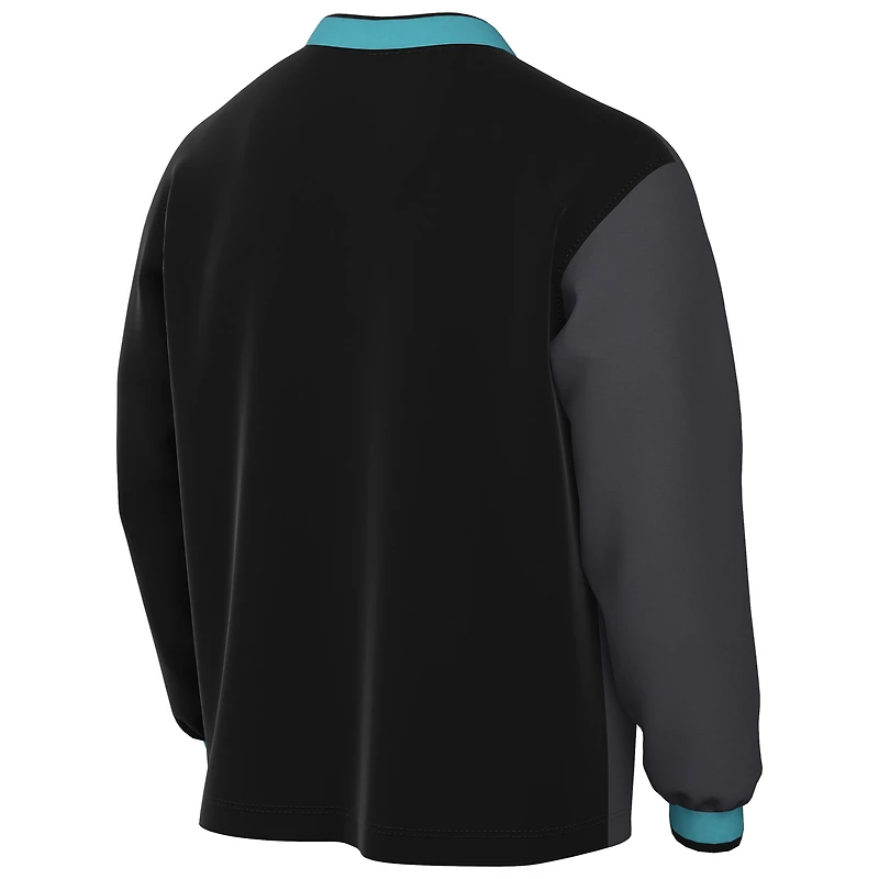 Men's Nike  Black Barcelona 2026/27 Third Energy Dri-FIT Long Sleeve Lifestyle Jersey