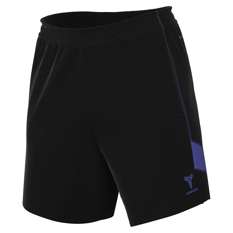 Men's Nike Black Barcelona  Kobe Dri-FIT Soccer Shorts