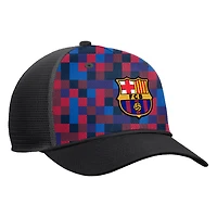 Men's Nike Black Barcelona Rise Rope Trucker A-Frame Adjustable Hat