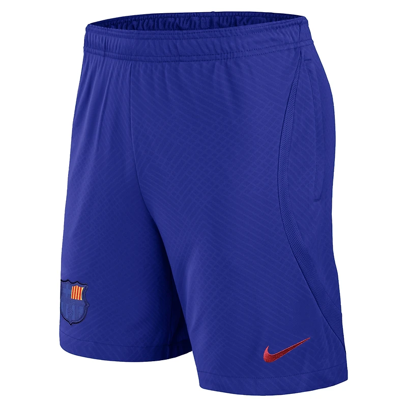 Short Nike Barcelona 2022/23 Strike Performance Homme Bleu