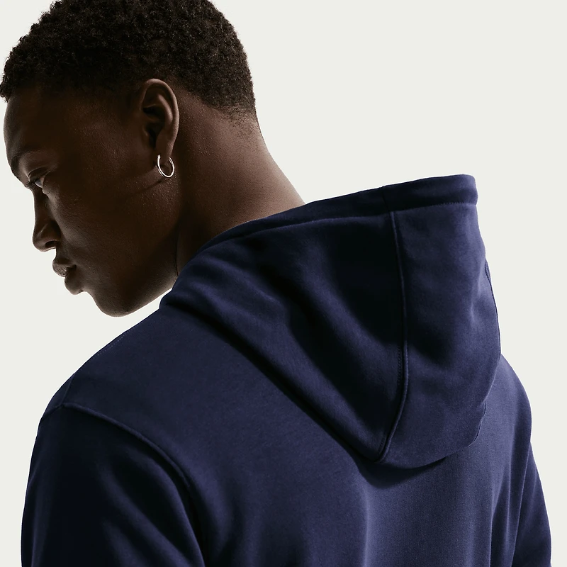 Men's Nike Blue Barcelona Club Crest Fleece Hoodie