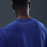 T-shirt Nike bleu avec drapeau du FC Barcelone pour homme