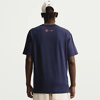 Men's Nike  Blue Barcelona Premium Name T-Shirt