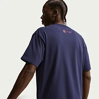 Men's Nike  Blue Barcelona Premium Name T-Shirt