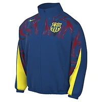 Men's Nike Blue Barcelona Special Edition Street Woven Full-Zip Jacket
