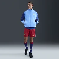 Men's Nike Blue Barcelona Special Edition Strike Anthem Full-Zip Dri-FIT Jacket