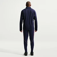 Men's Nike Blue Barcelona Strike Shield Full-Zip Hooded Rain Jacket