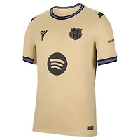 Maillot Nike Gold Barcelona 2025/26 Extérieur Stadium Réplique pour Homme