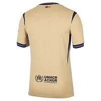Maillot Nike Gold Barcelona 2025/26 Extérieur Stadium Réplique pour Homme