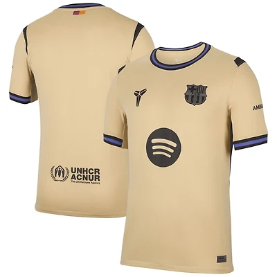 Maillot Nike Gold Barcelona 2025/26 Extérieur Stadium Réplique pour Homme