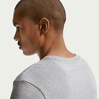 T-shirt Nike Essential gris à écusson du FC Barcelone pour homme