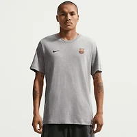 Men's Nike  Gray Barcelona Crest Essential T-Shirt