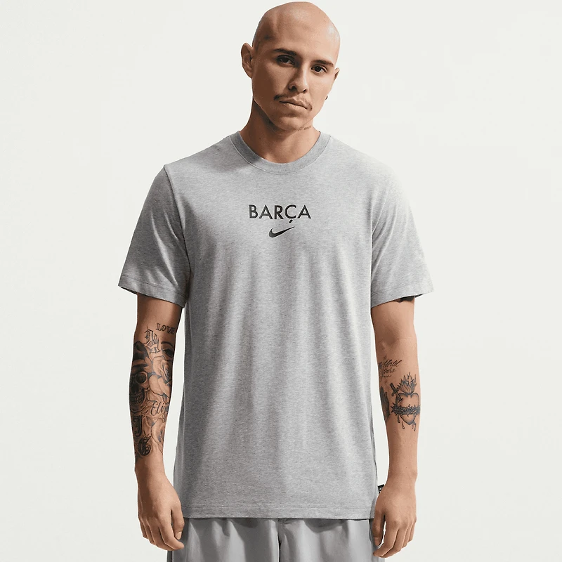 T-shirt Nike gris Barcelone pour homme