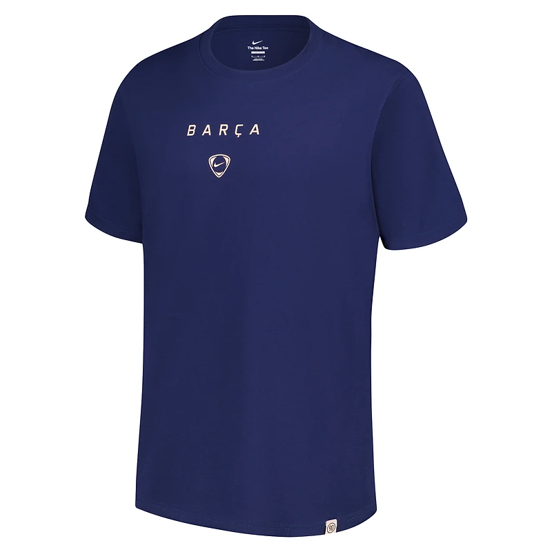 Men's Nike Navy Barcelona 2025/26 T90 Wordmark T-Shirt