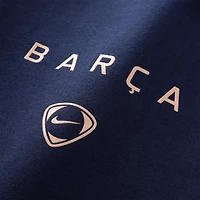 Men's Nike Navy Barcelona 2025/26 T90 Wordmark T-Shirt