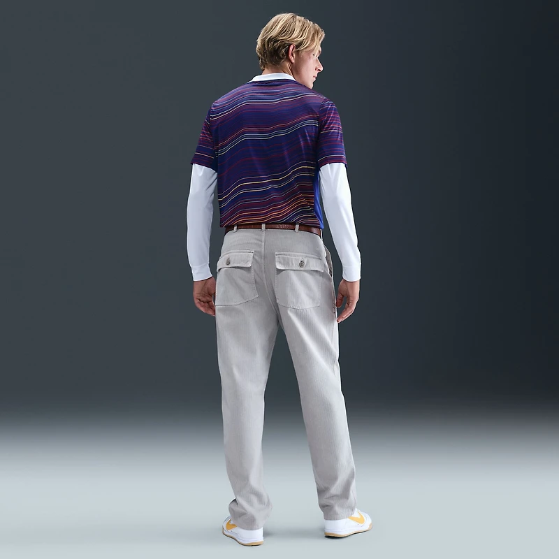 Haut Nike bleu marine Barcelone Domicile 2025/26 Academy Pro Pré-Match pour homme