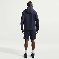 Men's Nike Navy Barcelona Tech Fleece Windrunner Raglan Full-Zip Hoodie