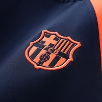 Sweat-shirt Nike bleu marine Barcelone Third 2025/26 T90 pour homme