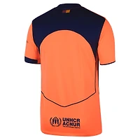 Men's Nike  Orange Barcelona 2025/26 Third Replica Jersey